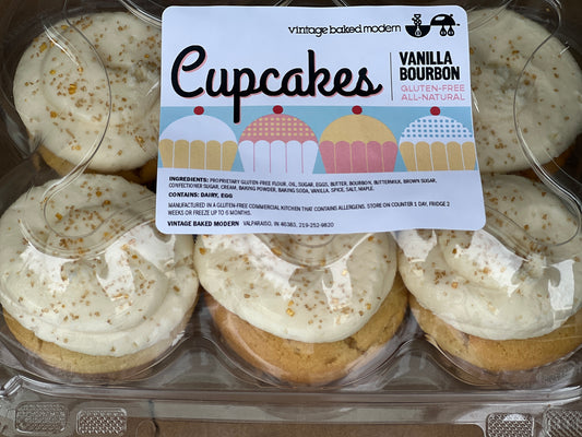 Vanilla Bourbon Cupcake - GF