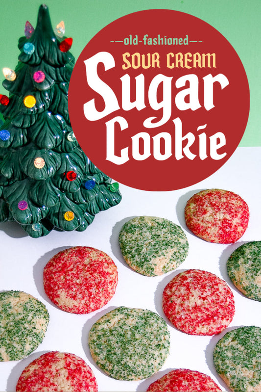 Old Fashioned Sour Cream Sugar Cookies