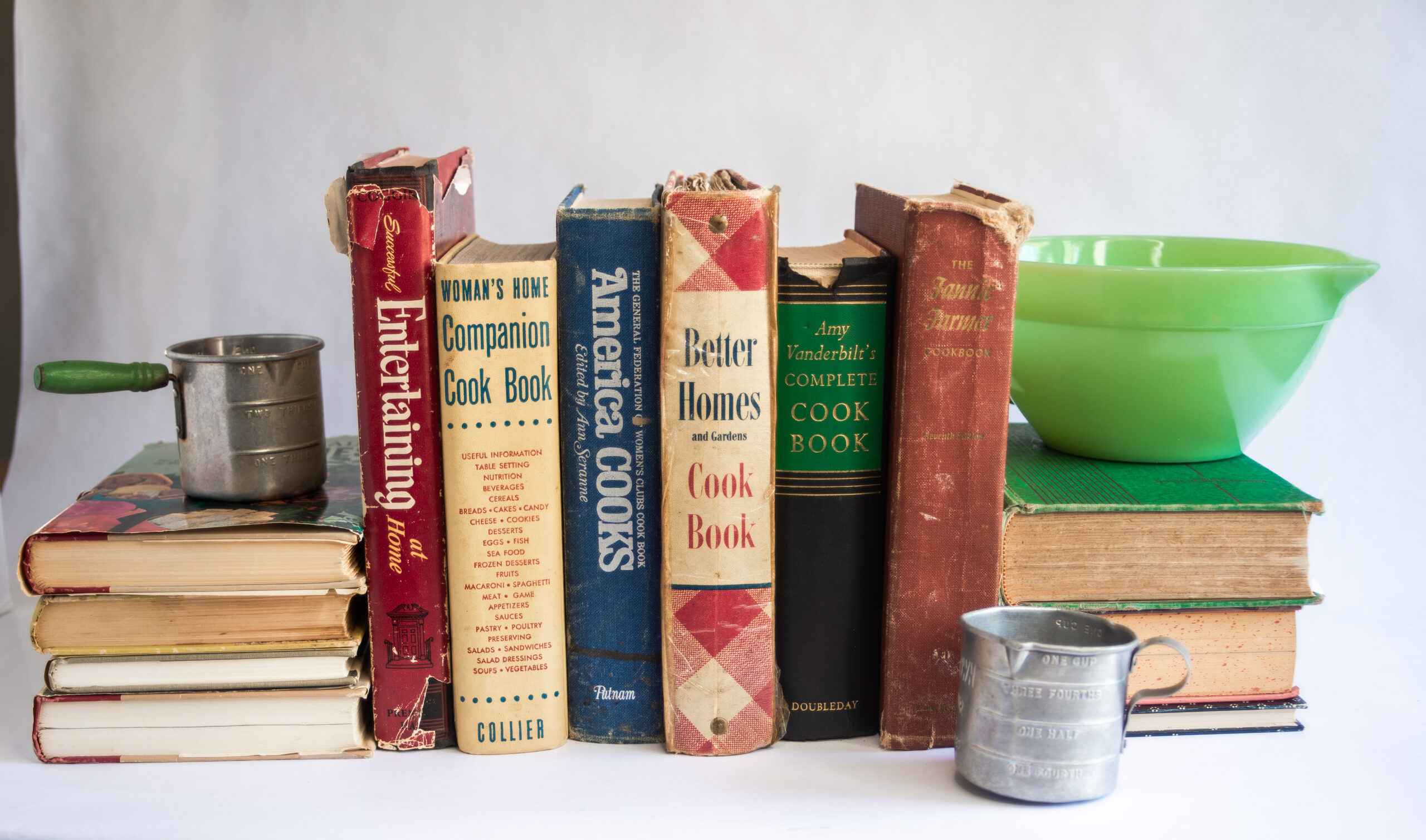 Cookbook Collection 1940's-2000's - Vintage Baked Modern